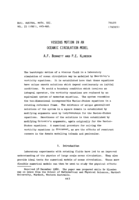Viscous motion in an oceanic circulation model