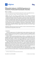 Impossible subjects: LGBTIQ experiences in Australian pentecostal-charismatic churches