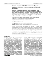 Genome sequence of the Trifolium rueppellianum -nodulating Rhizobium leguminosarum bv. trifolii strain WSM2012