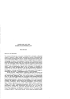 Language and the dominance of modality