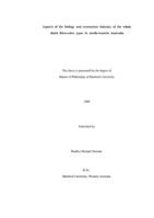Aspects of the biology and ecotourism industry of the whale shark Rhincodon typus in North-Western Australia