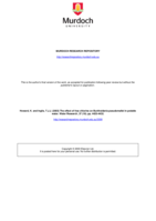 The effect of free chlorine on Burkholderia pseudomallei in potable water