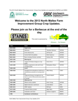 Integrated disease management options to control rhizoctonia bare-patch in cereals