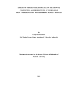 Effects of different light spectra on the growth, composition, and productivity of microalgae from 4 different taxa with different pigment profiles