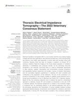 Thoracic Electrical Impedance Tomography—The 2022 Veterinary Consensus Statement
