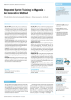 Repeated sprint training in hypoxia – An innovative method