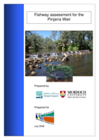 Fishway assessment for the Pinjarra Weir