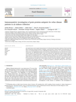 Immunoanalytic investigation of grain proteins antigenic for celiac disease patients in an einkorn collection