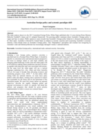 Australian foreign policy and systemic paradigm shift