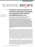 Prevalence and characterization of Clostridium perfringens toxinotypes among patients with antibiotic-associated diarrhea in Iran