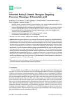 Inherited retinal disease therapies targeting precursor messenger ribonucleic acid
