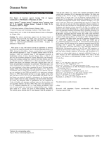 First report of Fusarium equiseti Causing Wilt of Cajanus scarabaeoides, a Wild Relative of Pigeonpea, in India