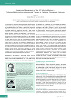 Long-term management of the HIV-infected patient - Tailoring highly active antiretroviral therapy to optimise therapeutic outcome