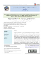 Seed priming and exogenous application of salicylic acid enhance growth and productivity of okra (Abelmoschus esculentus L.) by regulating photosynthetic attributes