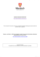 An investigation of global versus local online branding
