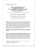 Studies of Hawaiian Galaxauraceae (Nemaliales, Rhodophyta): Large subunit rDNA gene sequences support conspecificity of Galaxaura rugosa and G. subverticillata