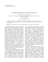 Expanding the applications of locked nucleic acids