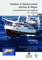 Effort analysis. In Rothlisberg PC and Okey TA (eds).  Variation in banana prawn catches at Weipa:  a comprehensive regional study