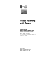 Phase Farming with Trees: A report for the RIRDC/LWRRDC/FWPRDC Joint Venture Agroforestry Program