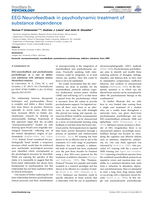 EEG-Neurofeedback in psychodynamic treatment of substance dependence