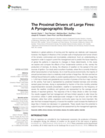 The proximal drivers of large fires: A Pyrogeographic study