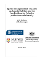 Spatial arrangement of estuarine and coastal habitats and the implications for fisheries production and diversity