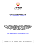 Detecting change in vegetation condition using high resolution multispectral imagery