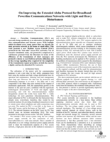 On improving the extended Aloha Protocol for broadband Powerline Communications networks with light and heavy disturbances