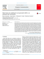 Video frame size modeling for User-Generated traffic in an Enterprise-Like environment