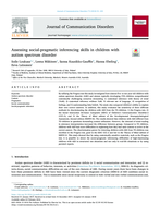 Assessing social-pragmatic inferencing skills in children with autism spectrum disorder