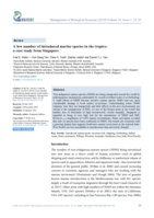 A low number of introduced marine species in the tropics: A case study from Singapore