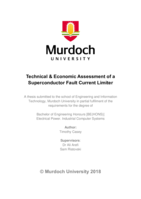 Technical & economic assessment of a superconductor fault current limiter