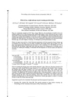 Effect of sex, weight and age on post-weaning growth of pigs