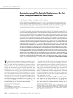 Ovariectomy and 17β-estradiol replacement do not alter β-amyloid levels in sheep brain