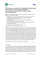 Performance Assessment of a Humidity Measurement System and Its Use to Evaluate Moisture Characteristics of Wheelchair Cushions at the User–Seat Interface