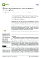 The effect of ozone treatment on metabolite profile of germinating barley