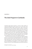 The Seila Program in Cambodia