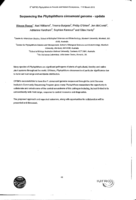 Sequencing the Phytophthora cinnamomi genome - update