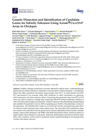 Genetic Dissection and Identification of Candidate Genes for Salinity Tolerance Using Axiom®CicerSNP Array in Chickpea