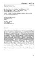 El choque cultural académico del alumnado estadounidense en la universidad española