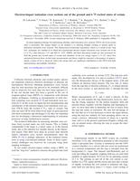 Electron-impact ionization cross sections out of the ground and 6^{2}P excited states of cesium