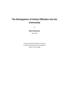 The reintegration of violent offenders into the community