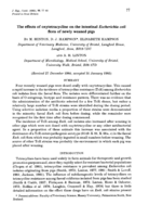The effects of oxytetracycline on the intestinal Escherichia coli flora of newly weaned pigs