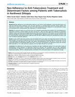 Non-adherence to anti-tuberculosis treatment and determinant factors among patients with tuberculosis in Northwest Ethiopia