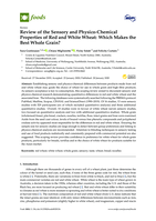Review of the sensory and Physico-Chemical properties of red and white wheat: Which makes the best whole grain?