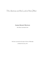 The actress and the look of the other