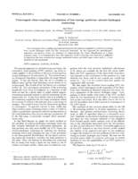 Convergent close-coupling calculations of low-energy positron–atomic-hydrogen scattering