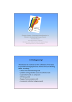 Climate change: Creating online education in Western Australian primary schools