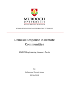 Demand response in remote communities