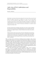 Aalst: Acts of evil, ambivalence and responsibility